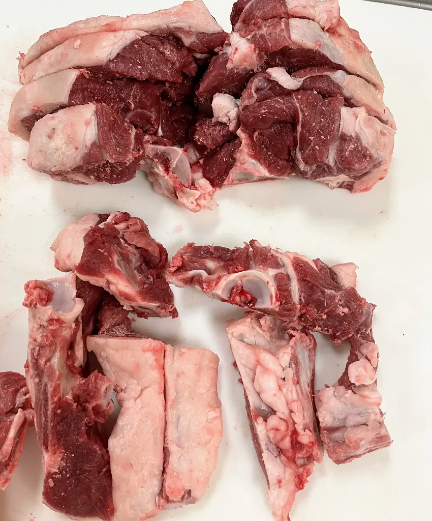 Lamb Tail Bone(Fresh Halal) (3.51LB)