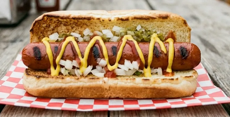 BBQ Hot Dog Buns