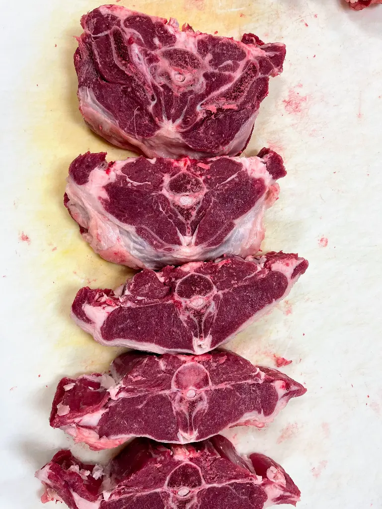 Ontario Lamb Saddle Bone in (Frozen Halal) (4.51)