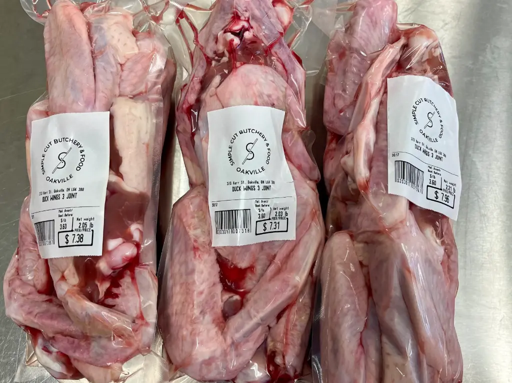 DUCK WINGS 3 JOINT