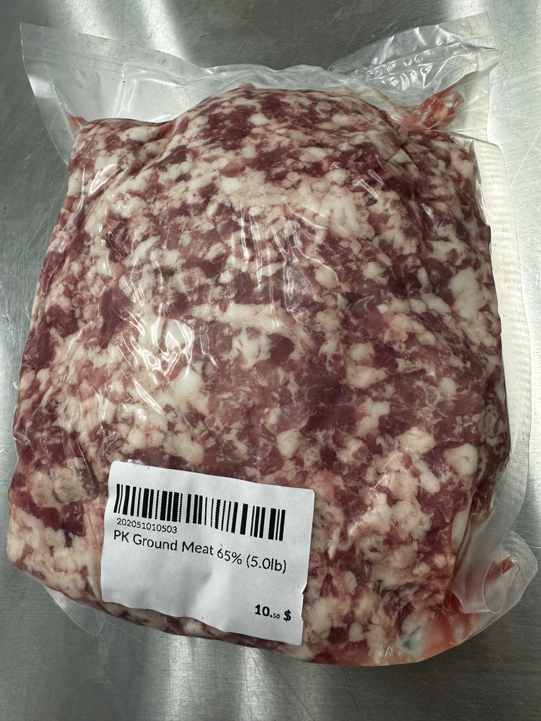 PK Ground Meat 65% (5.0lb)