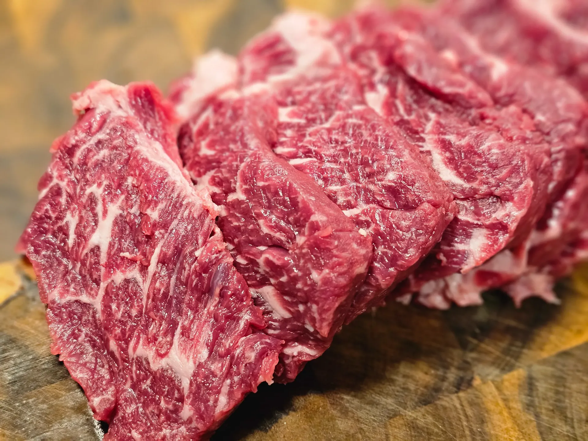 Spring Creek AAA BNLS BEEF CHUCK FLAP (BlackAngus) (Korean BBQ Cut) (1.0lb)