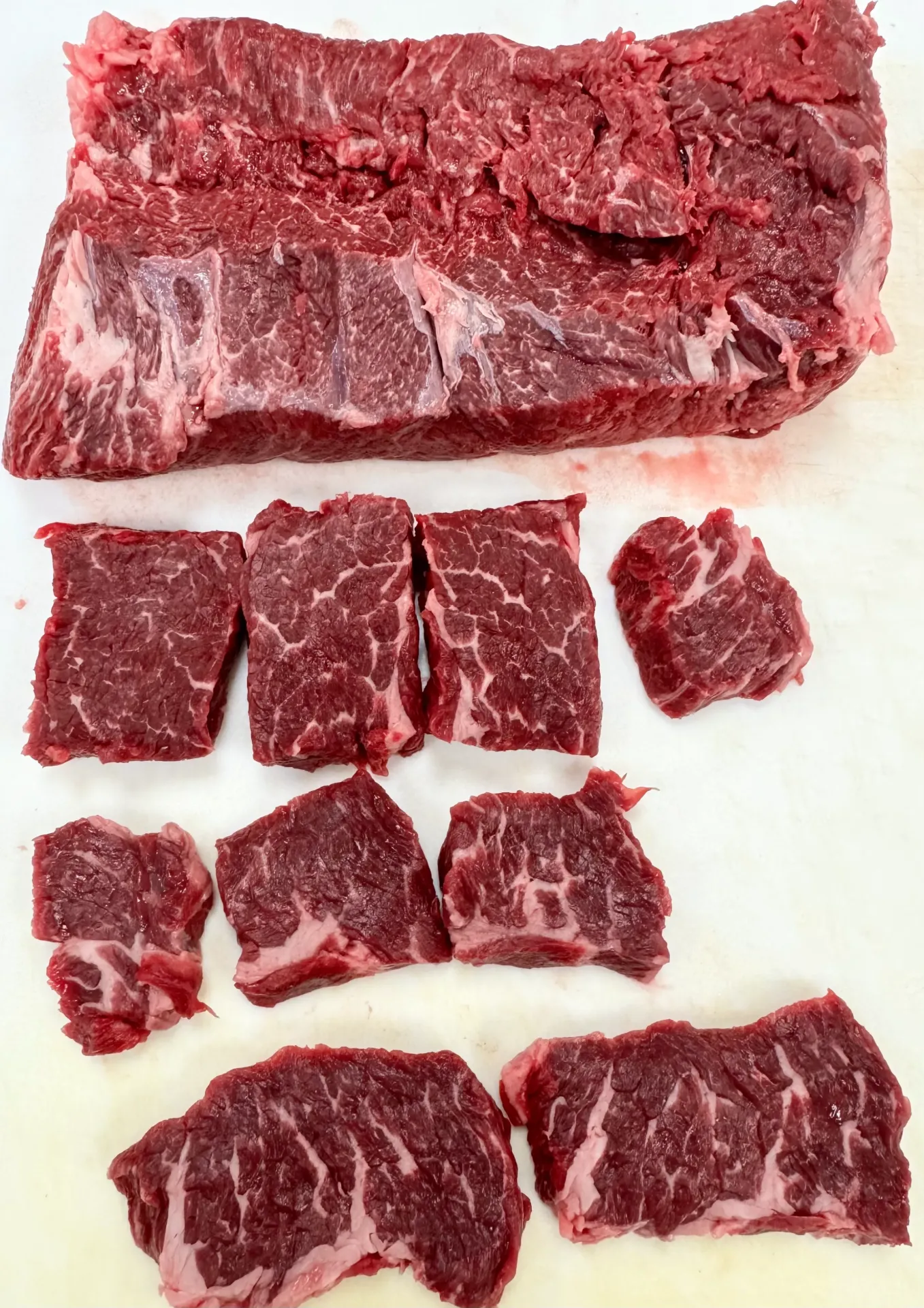 Spring Creek AAA BNLS BEEF CHUCK FLAP (BlackAngus) (Korean BBQ Cut)