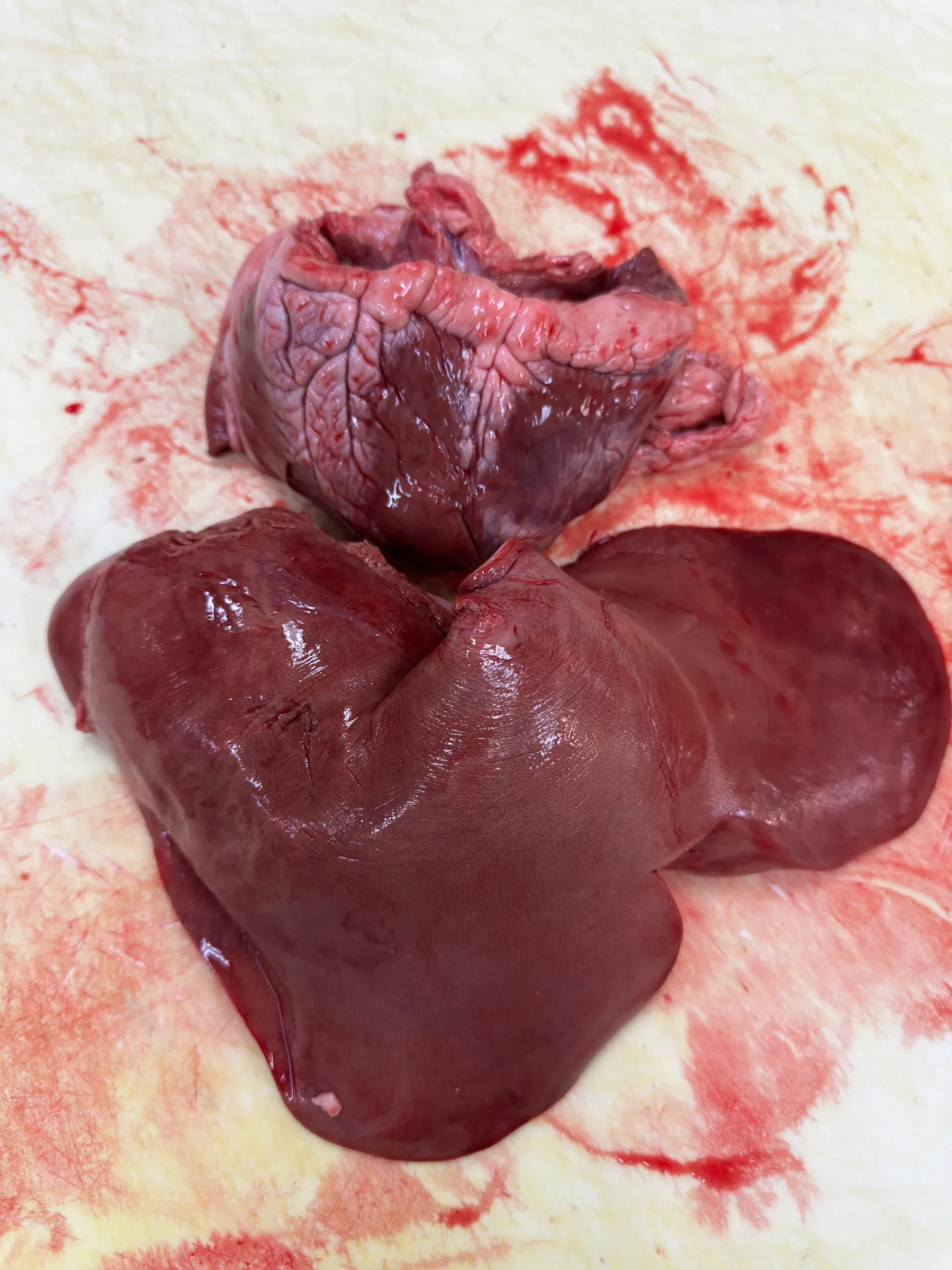 Lamb Pluck (Fresh Halal) (Hart & Liver)