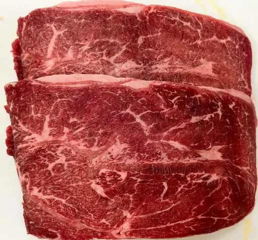 Beef AAA Angus Shoulder Flat Iron Sliced (Fresh)（2LB）
